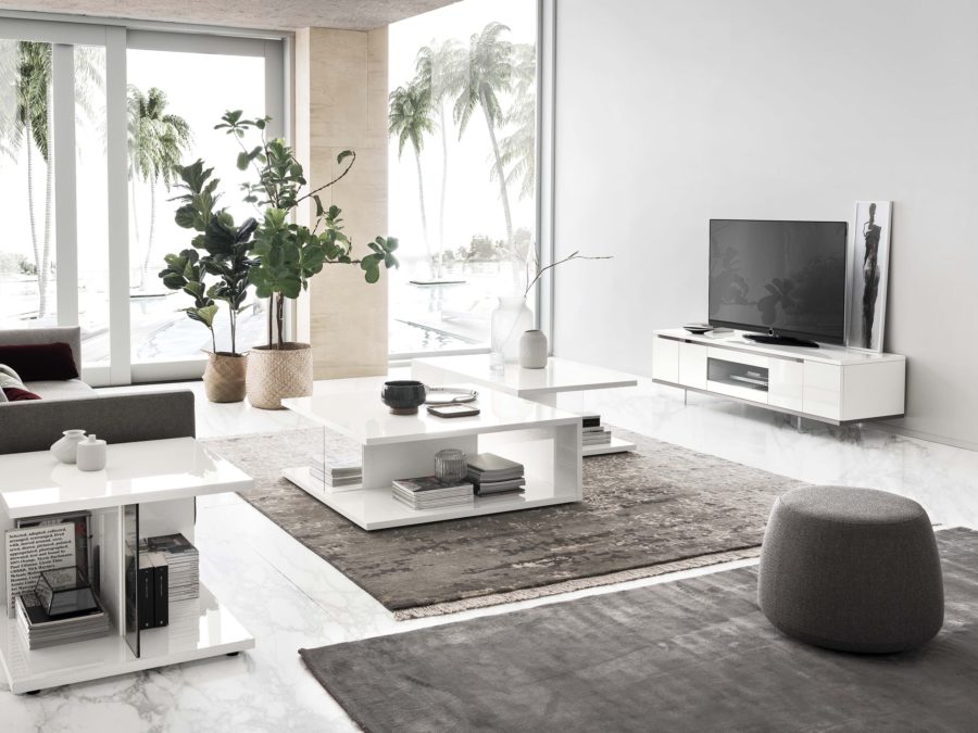 Alf Italia Artemide TV Base - living room view2