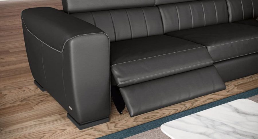 natuzzi editions B790 Forza Sectional Reclined Seat