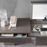 Alf Italia Athena Vanity Desk with Drawers Opened