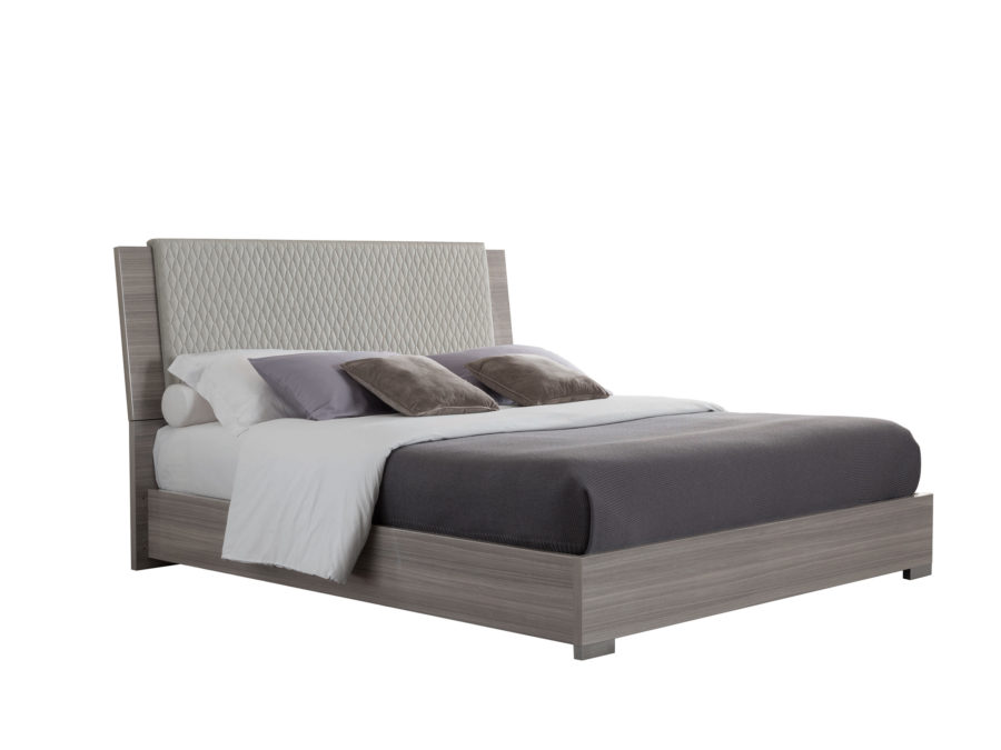 Alf Italia Iris CK Bed with upholstered headboard no background