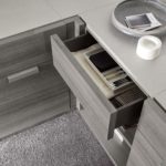 Alf Italia Iris buffet with open drawers