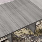 Alf Italia Iris dining table top expanded