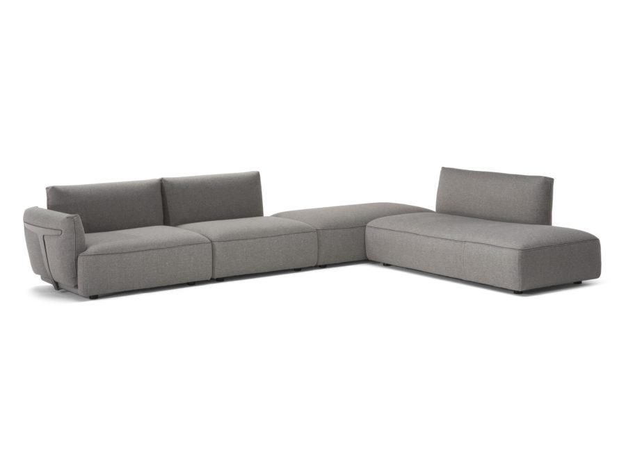 Natuzzi Italia - Herman Sectional 2981 - sectional on white background