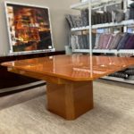 Nicole Miller Central Park Dining Table showroom view
