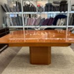 Nicole Miller Central Park Dining Table showroom view - extended