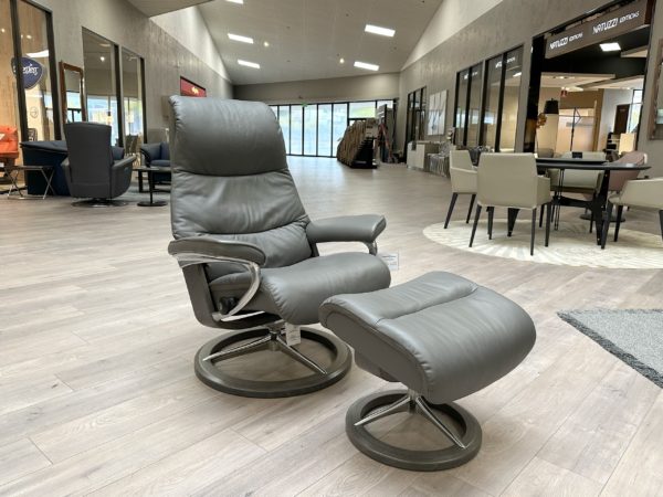 Stressless View Signature Base Medium Paloma Metal Grey