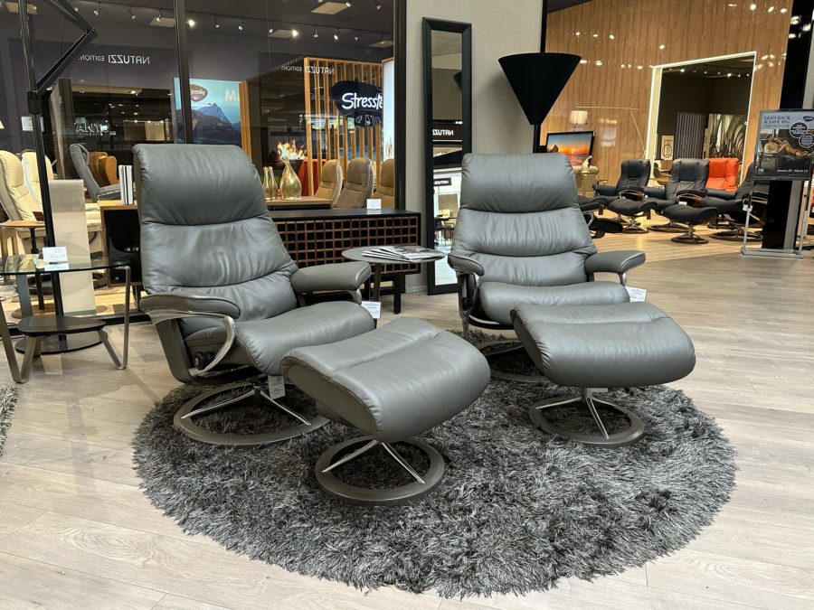 Stressless View Signature Base Paloma Metal Grey