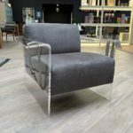 Bontempi Aqua Armchair Dark Grey Stitch