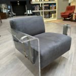 Bontempi Aqua Armchair Dark Grey Stitch 4