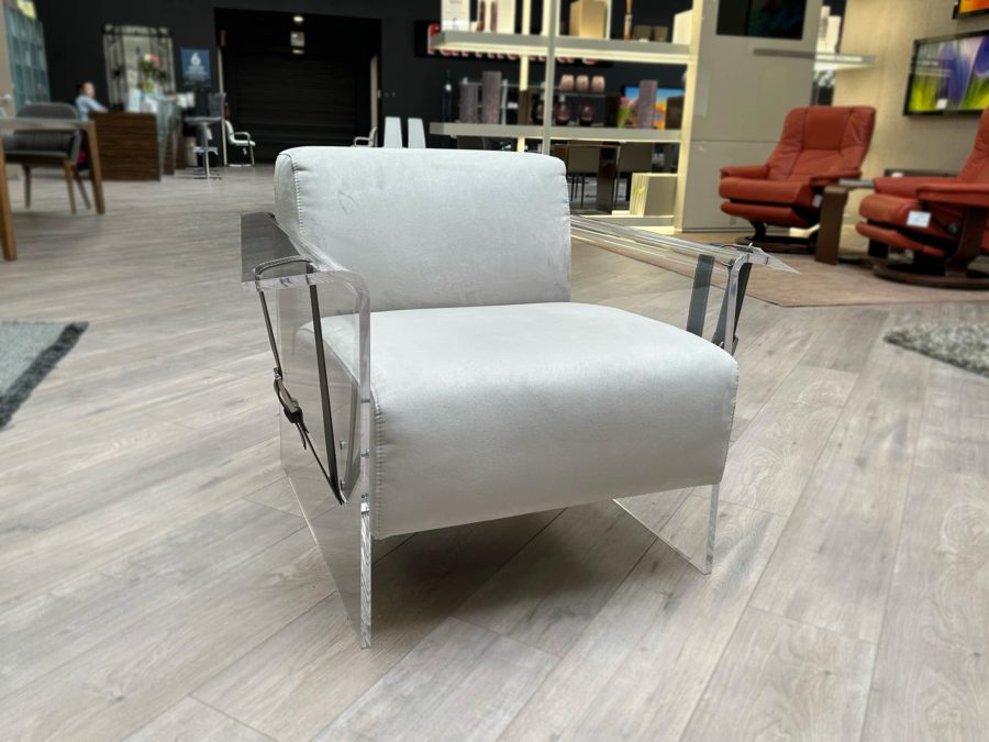 Bontempi Aqua Armchair Grey Stitch