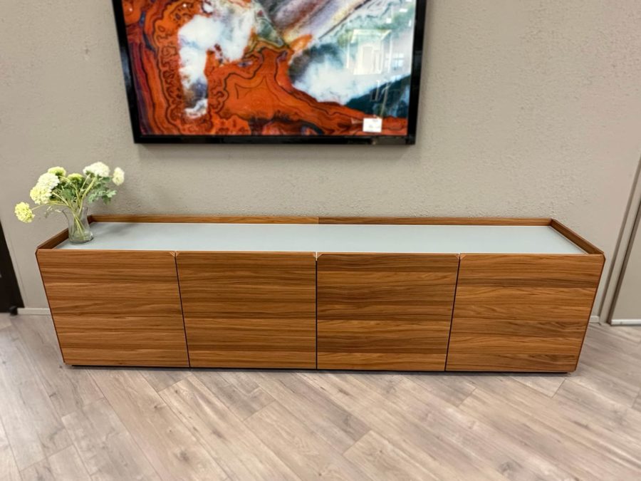 Bontempi Pica 4-door Sideboard Walnut 4