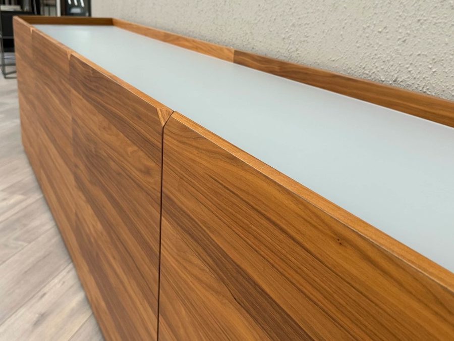 Bontempi Pica 4-door Sideboard Walnut 7