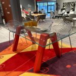 Bontempi Aron Dining Table Red