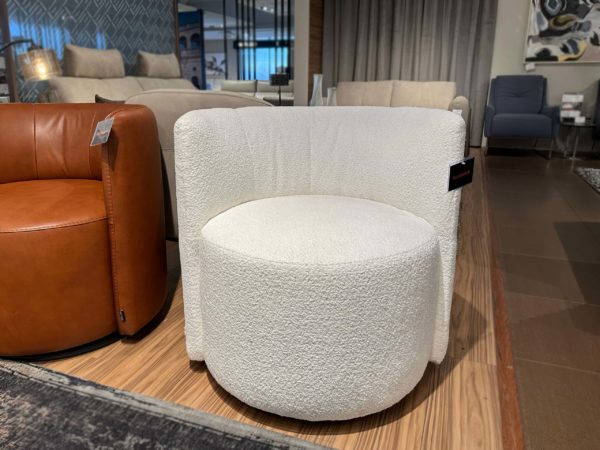 Estro Milano Emma IS419 Swivel Chair White