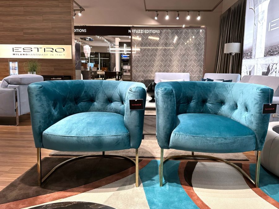 Estro Milano Ludovia Armchair Verde