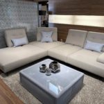 Estro Milano Manhattan 4pc Sectional Light Grey 3