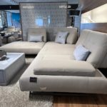 Estro Milano Manhattan 4pc Sectional Light Grey 5