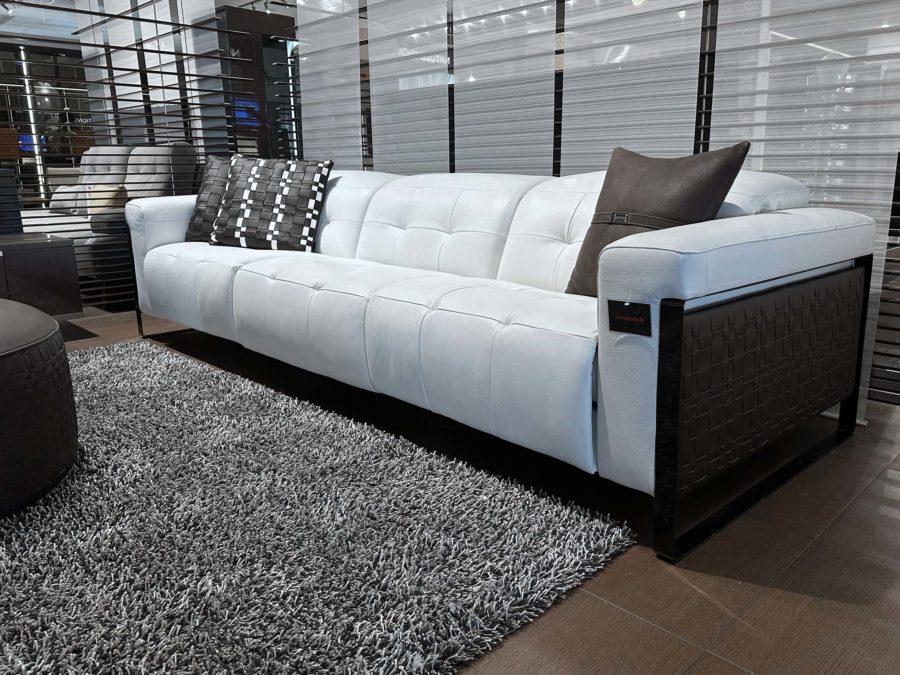 Estro Milano Palladio Power Sofa White 2