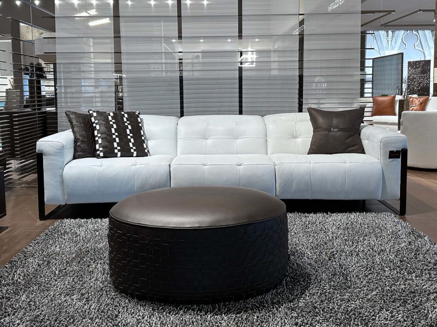 Estro Milano Palladio Power Sofa White 3