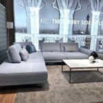 Estro Milano Spazio Sectional Maya Blue 2