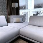 Estro Milano Spazio Sectional Maya Blue 6