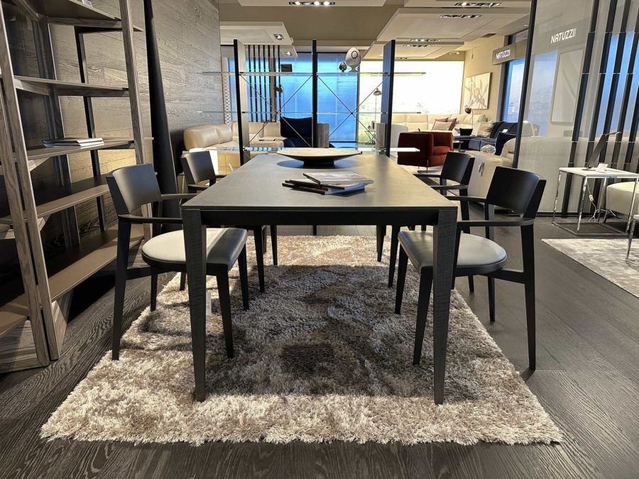 Natuzzi dining table and chairs cheap
