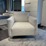 Natuzzi Italia Tratto 2811 Armchair Cold White 2