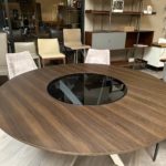 Bontempi Barone Round Dining Table Ring Spessart Oak 3