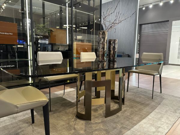 Bontempi Imperial Dining Table Bronze