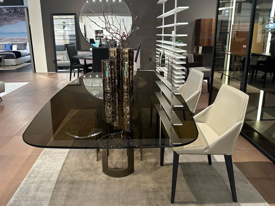Bontempi Imperial Dining Table Bronze - Image 3
