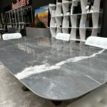 Bontempi Millenium Table Glossy-Grey SuperMarble 3