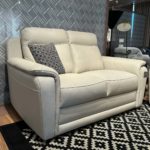 Estro Milano Bristol Loveseat Pearl Grey 2