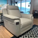 Estro Milano Bristol Power Armchair Pearl Grey