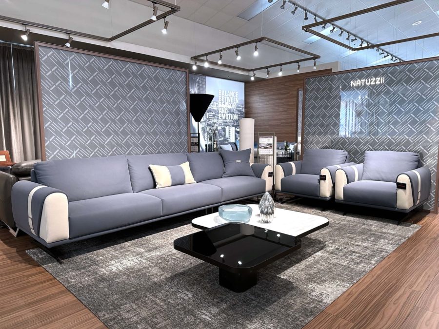 Estro Milano Cartesio Sofa Ocean Blue