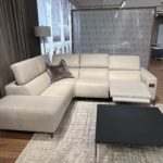 Estro Milano Claire R Sectional Pearl Grey 4