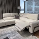 Estro Milano Claire R Sectional Pearl Grey 6