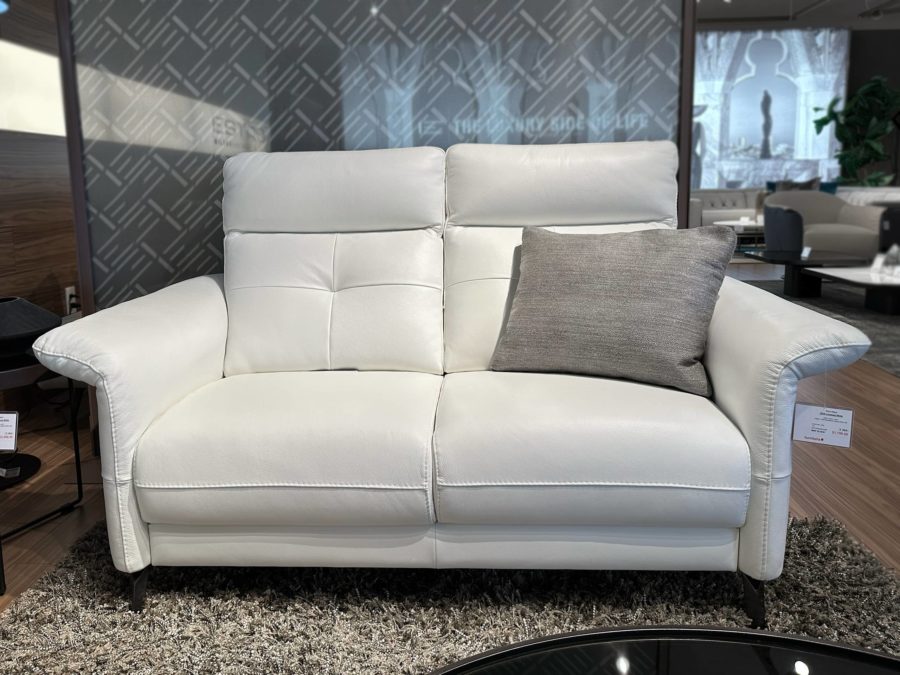 Estro Milano Diva Loveseat White