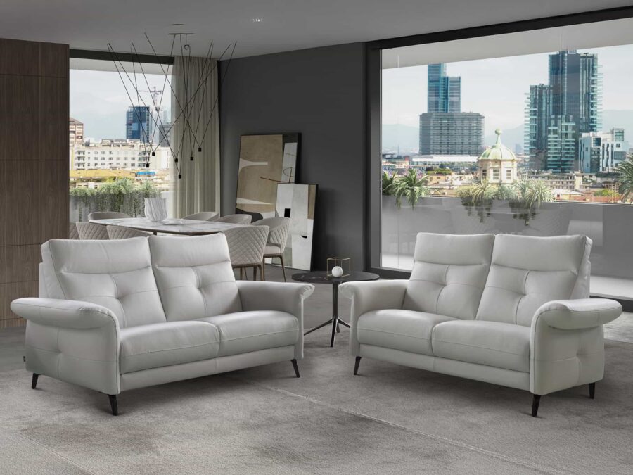 Estro Milano - Diva loveseat white 2