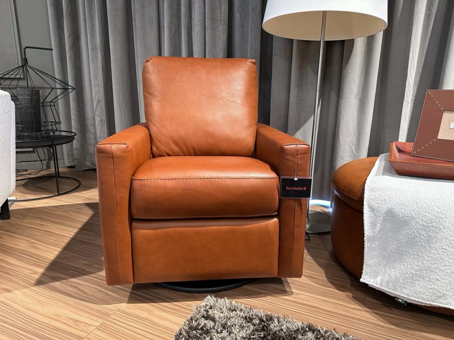 Estro Milano Francis Armchair Cognac 2