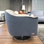 Estro Milano Kay Swivel Chair Pearl 3