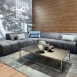 Estro Milano Madison 5pc Sectional Blue Pacific 2