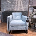 Estro Milano Melissa Armchair Light Blue 2