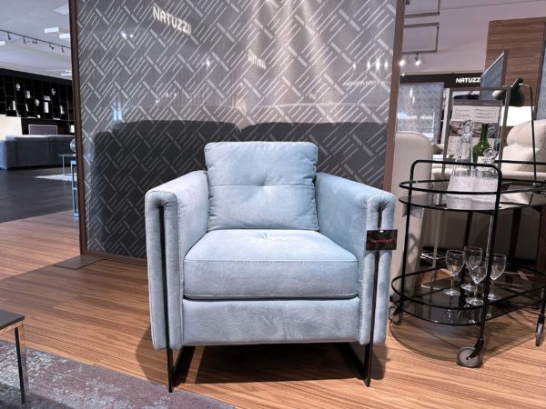 Estro Milano Melissa Armchair Light Blue 2