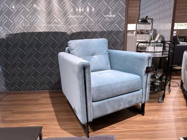 Estro Milano Melissa Armchair Light Blue