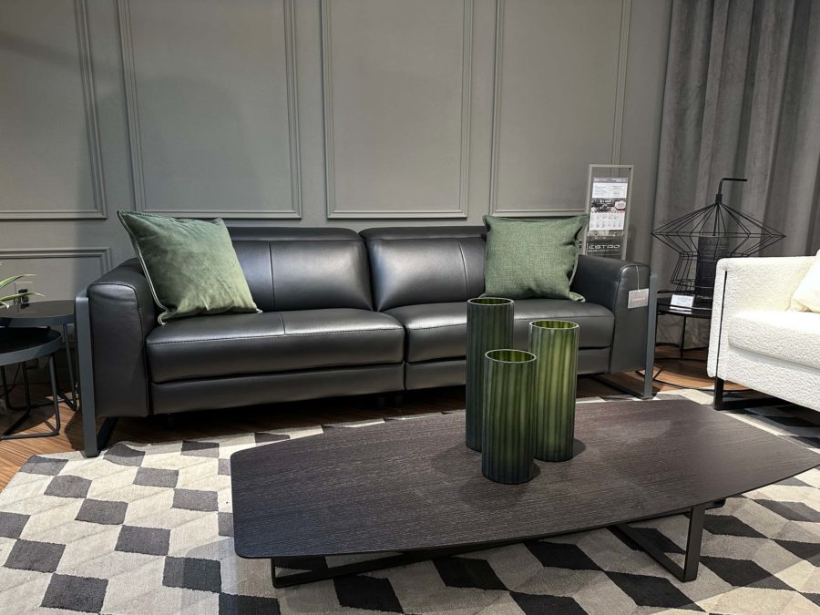 Estro Milano Montecarlo Power Sofa Black 3