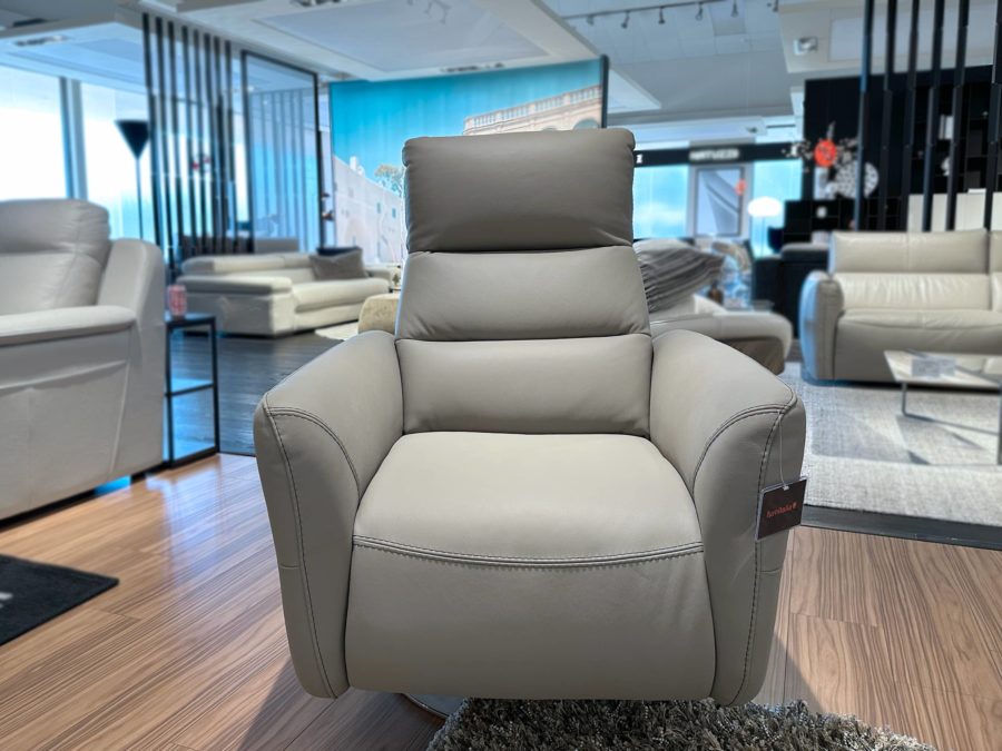 Estro Milano Norma Power Recliner Turtledove 2