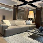 Natuzzi Italia Iago 3pc Power Sofa Grey