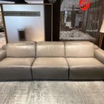Natuzzi Italia Iago 3pc Power Sofa Grey 2