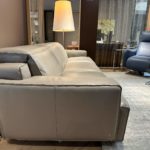 Natuzzi Italia Iago 3pc Power Sofa Grey 3