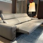 Natuzzi Italia Iago 3pc Power Sofa Grey 5